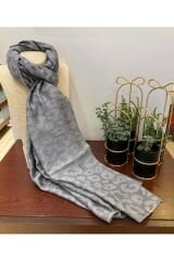 İNVEE LEOPAR ŞAL GRİ