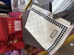 VAKKO DAMA ŞAL BEJ SİYAH KAZAYAĞI