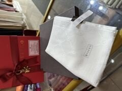 VAKKO HOLOGRAM ŞAL BEYAZ