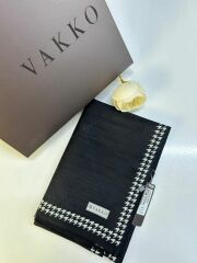 VAKKO HOLOGRAM ŞAL SİYAH KAZAYAĞI ŞERİT