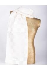 İnvee Dama Şal Ekru