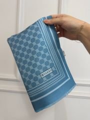 Vakko Twil İpek Şal Bebe Mavisi