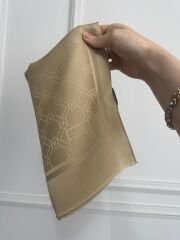 Vakko Jakarlı Şal Soft Gold