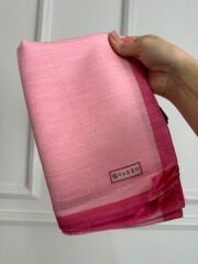 Vakko Monogram Şal Şeker Pembe